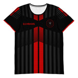 All-Over Print Illyrians Men's Athletic T-shirt | Albanian football gym t-shirt