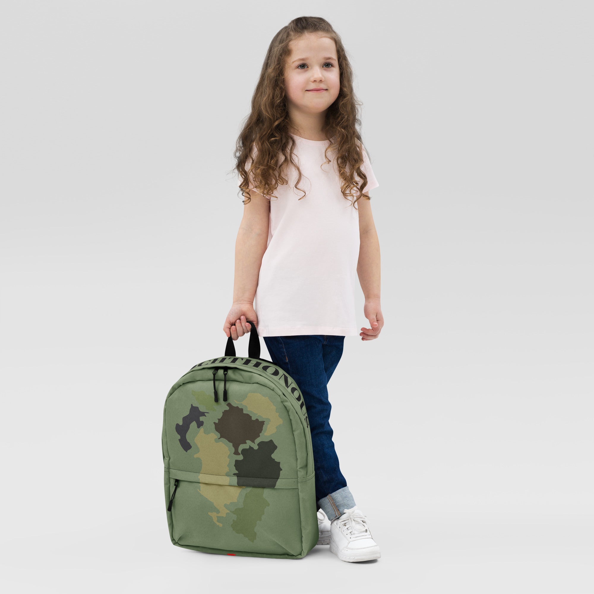 Back to school Autochthonous Albania Backpack | School bag | Great Albania map