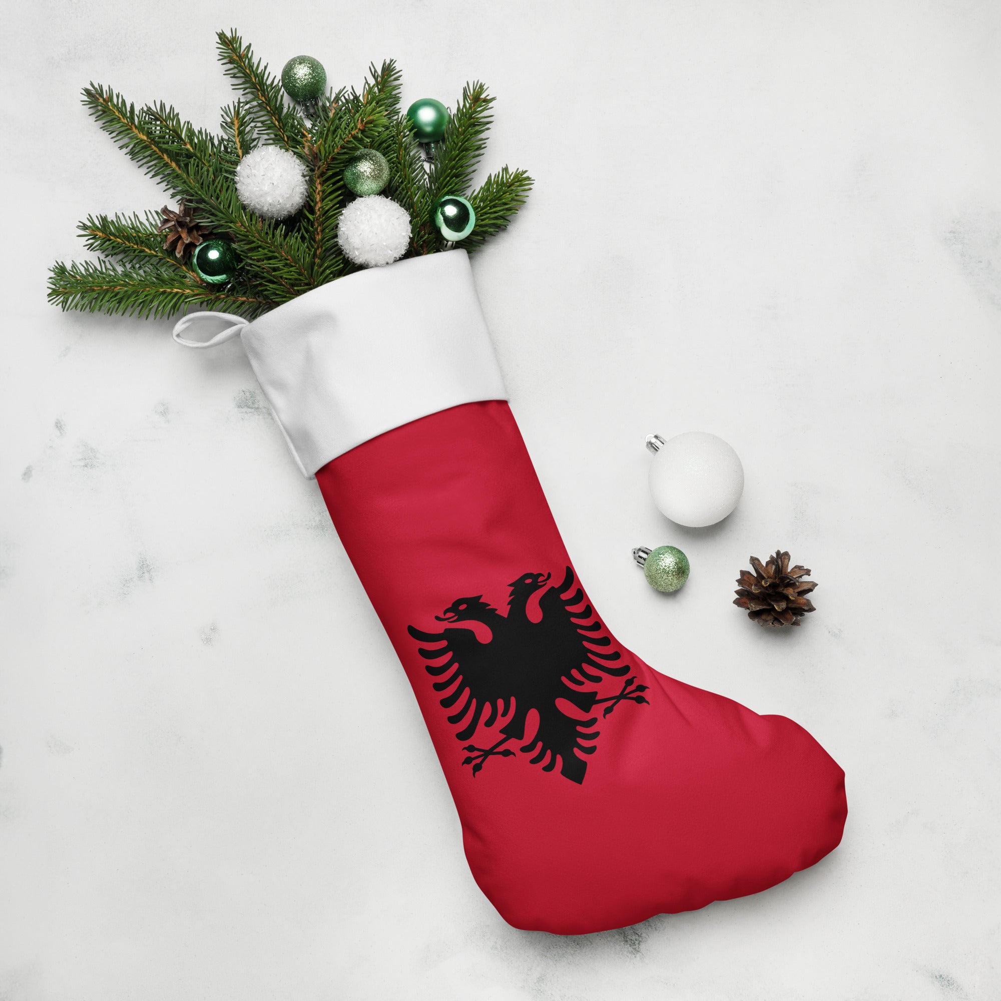 Albanian gift Christmas stocking | Christmas gift sock
