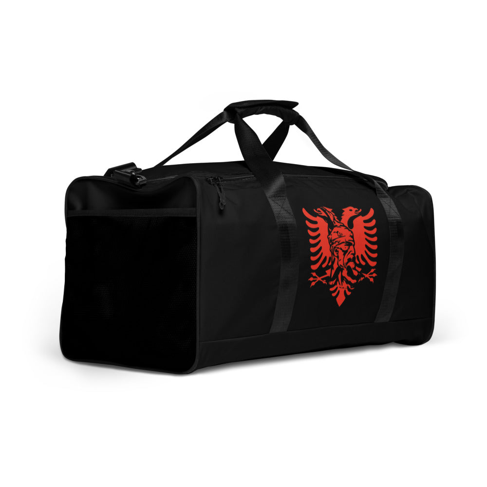 UCK Albanian two headed eagle Skanderbeg Autochthonous Duffle sport bag | Cante me flamurin shqiptar | UQK | Skenderbeu