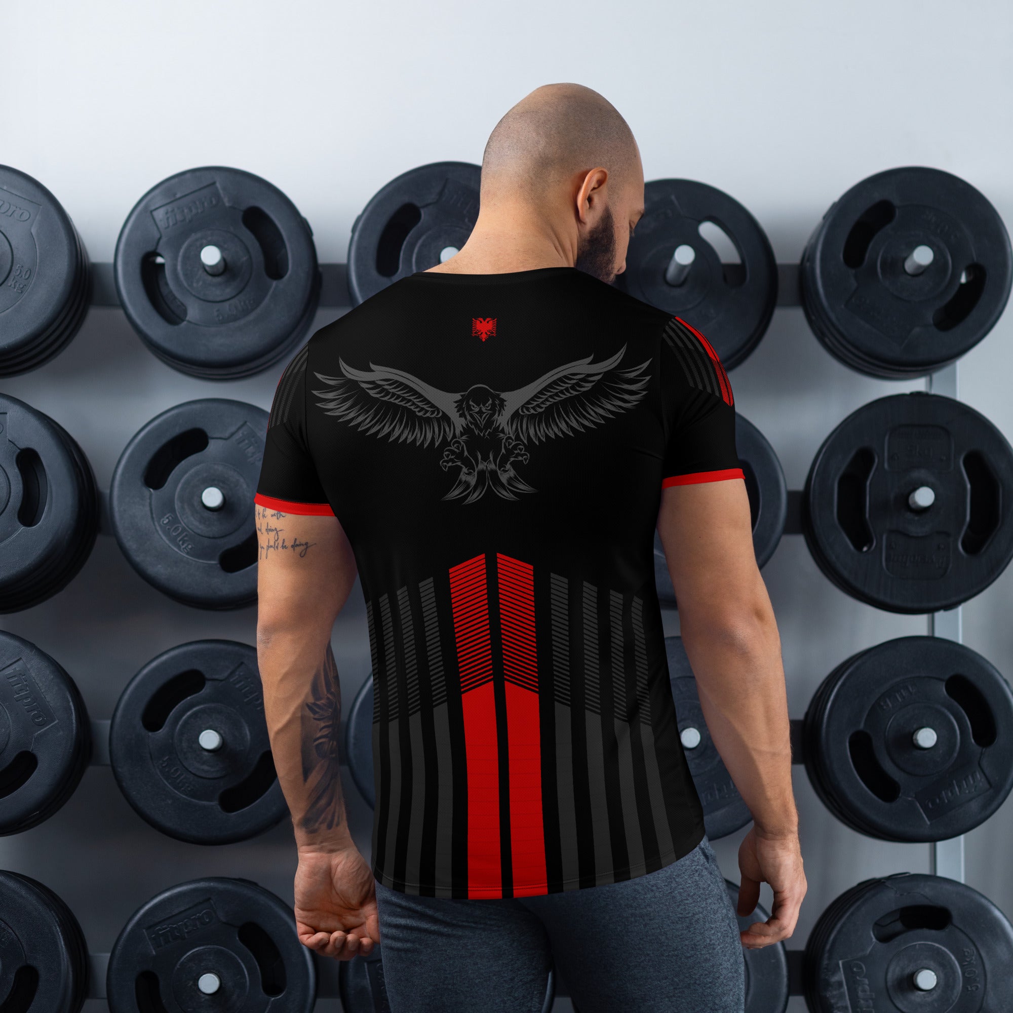 Albanian sports gym t-shirt | Autochthonous brand | Maic futbolli