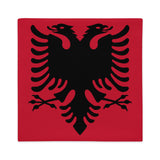 Albanian flag premium pillow cases | Kellef me flamurin shqiptar