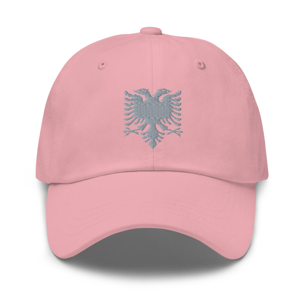 Albanian women pink hat | Embroidered eagle