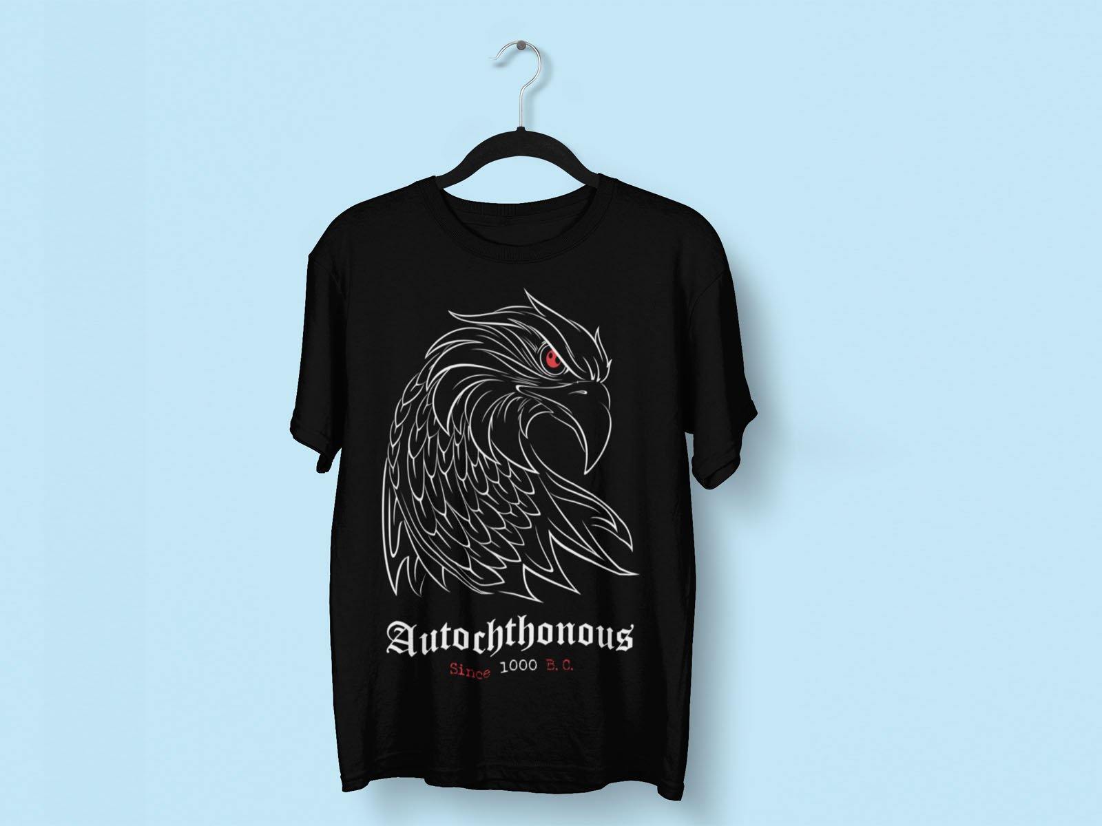 Short-Sleeve Autochthonous Eagle Unisex T-Shirt - Autokton Store