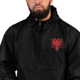 Albanian eagle Skanderbeg Embroidered Champion Packable Jacket | Xhup i holle me logo Skenderbeun flamurin te qendisur | Qepur