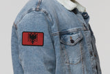 Albanian flag embroidered patches.