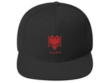 Snapback Albanian Illyrian Eagle Hat | Kapele me Flamurin Kuq e Zi | Albania | Kosovo | Dardania | Shqipe | Autochthonous