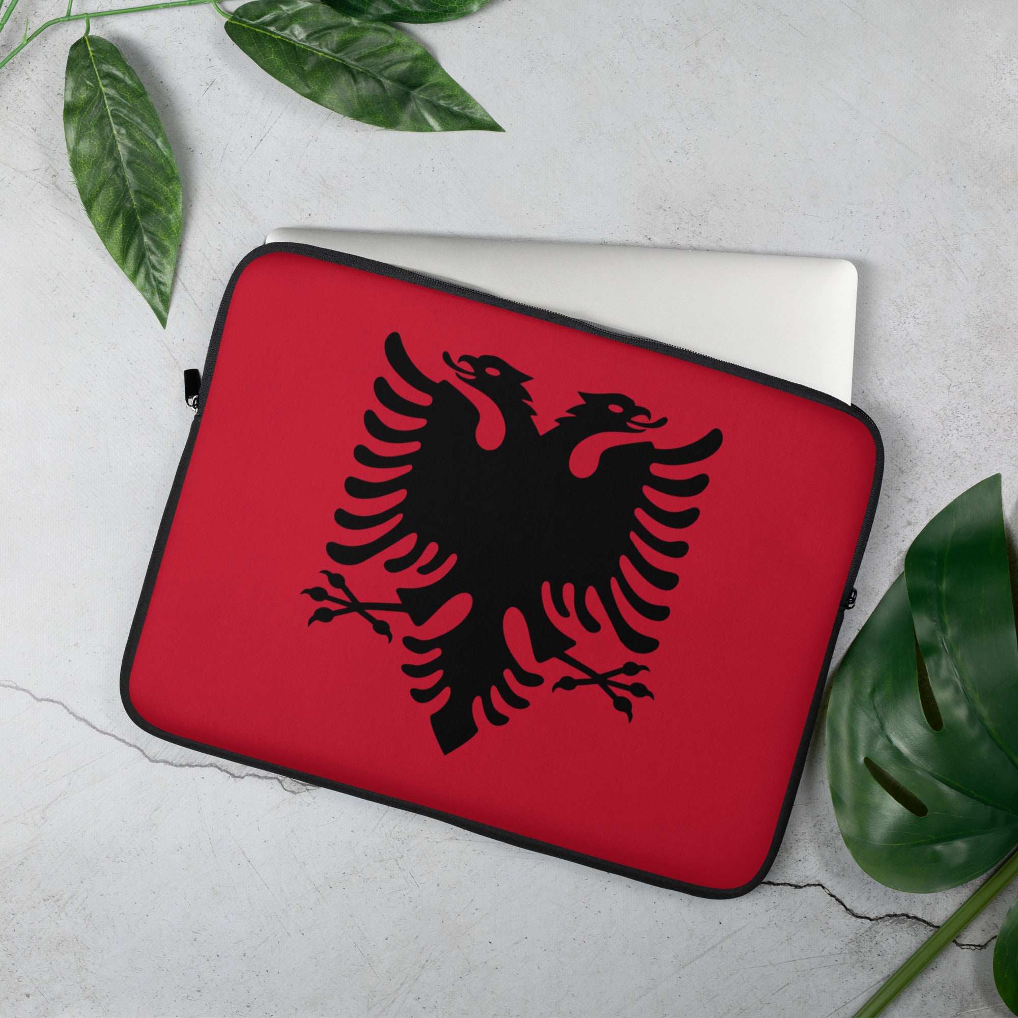 Albanian flag Laptop Sleeve