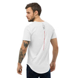 Men's Curved Hem Skanderbeg Autochthonous T-Shirt