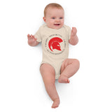 Illyrians Helmet Albanian Organic Cotton Baby Bodysuit
