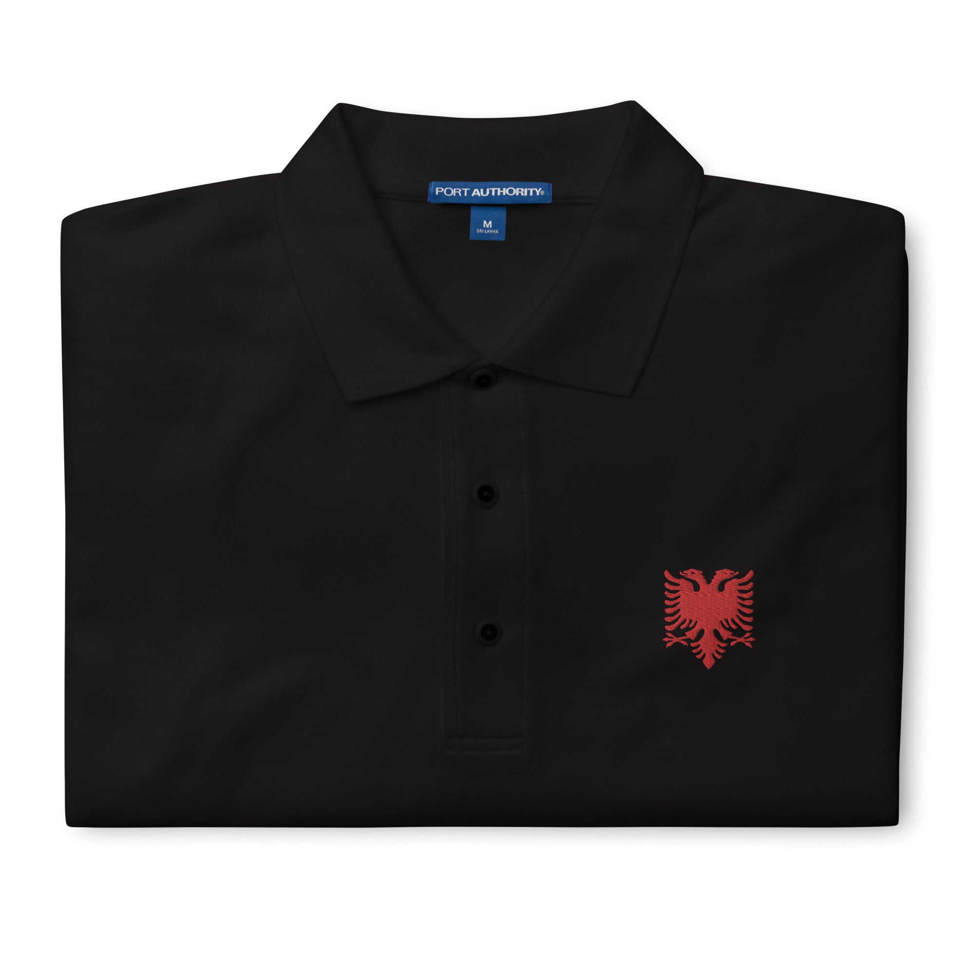 Albanian eagle Men's Premium Polo t-shirt.
