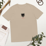 Shqiponja Albanian Unisex Organic Cotton T-shirt