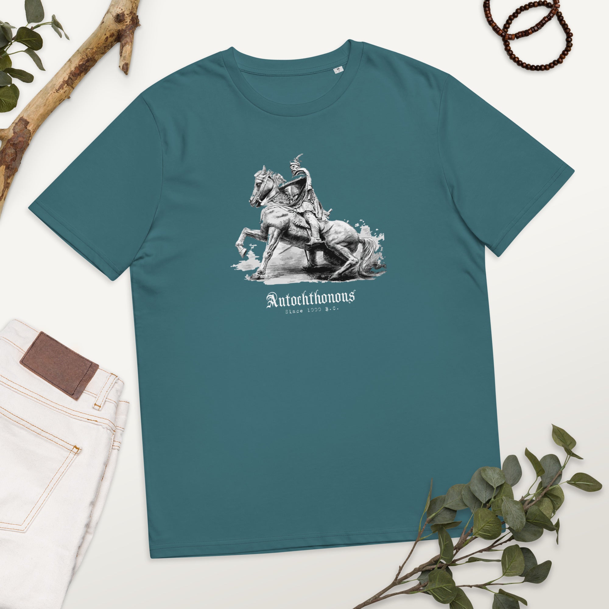 Skanderbeg Albanian Unisex organic cotton t-shirt