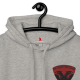 Autochthonous eagle embroidered Unisex  soft Hoodie
