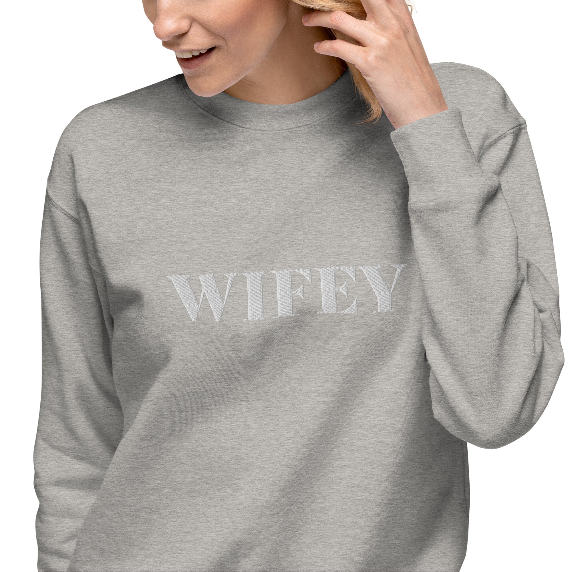Unisex Albanian WIFEY Premium Sweatshirt